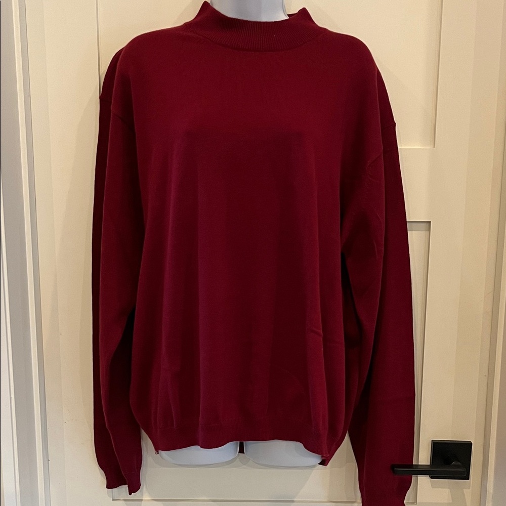 Elegant Burgundy Women's Top
